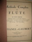 Taffanel & Gaubert - Méthode complète de flûte en huit parties