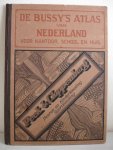 (Bussy, J.H. de). - De Bussy's Atlas van Nederland voor kantoor, school en huis. (Bussy, J.H. de). - De Bussy's Atlas van Nederland voor kantoor, school en huis.