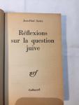 Sartre, Jean-Paul - Réflexions sur la question juive. Collection Idées