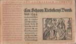 HELLINGA, DR.W.Gs. (bewerkt, toegelcht en ingeleid door) - Een schoon liedekens-boeck genaamd Het Antwerpsch liedboek van 1544. . Een Schoon Liedekens-Boeck in den welcken ghy in vinden sult. Veelderhande liedekens. Oude ende nyeuwe om droefheyt ende melancolie te verdryven