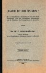 Kohlbrugge, Dr. H.F. - Kohlbrugge, Dr. H.F.-Waartoe het Oude Testament?