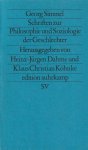 Simmel, Georg - Schriften zur Philosophie und Soziologie der Geschlechter