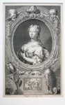 Houbraken, Jacobus (1698-1780), Pothoven, Hendrik (1725-1807) published by Haffman, Jacobus and Meyer Pieter (fl. 1750-1757) - Portrait: Anne, Princess Royal and Princess of Orange (prinses Anne).