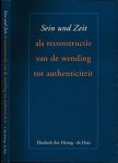 Hartog - de Haas, Elisabeth E - Sein und Zeit als reconstructie van de wending tot authenticiteit