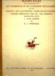 BUREN, J. VAN / WEERSMA, R.J (samengesteld door) - Platen-atlas ten gebruike bij het onderwijs in de Algemeene Geschiedenis uit de nieuwe geïllustreerde wereldgeschiedenis  onder redactie .van Jan Romein