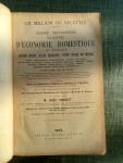 Trousset M. Jules - Un Million de Recettes - Grande Encyclopédie Illustrée d'Economie Domestique et Rurale Tome 1 A-F