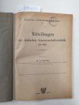 Petersilie, A.: - Mitteilungen zur deutschen Genossenschaftsstatistik für 1905 :