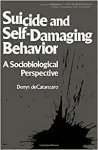 Decatanzaro. - Suicide/self-damage Behaviour. (Personality and psychopathology).