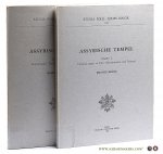 Menzel, Brigitte. - Assyrische Tempel [ 2 volumes ]. Band I. Untersuchungen zu Kult, Administration und Personal. Band II. Anmerkungen, Textbuch, Tabellen und Indices.