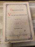 - groningsche volksalmanak 1903 - groningsche volksalmanak 1903