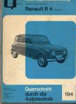  - auto reparaturanleitung renault R 4 ab 1970