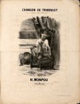 Monpou, Hippolyte: - La Chanson de Triboulet. Poésie de Mr E. Plouvier