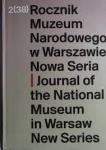 Ed. - ROCZNIK MUZEUM NARODOWEGO w WARSZAWIE NOWA SERIA / JOURNAL OF THE NATIONAL MUSEUM IN WARSAW NEW SERIES - Nr 3(39)