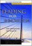 Frances Hesselbein - Leading for Innovation Frances Hesselbein - Leading for Innovation