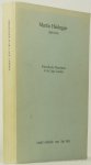 HEIDEGGER, M., ALER, J., (RED.) - Martin Heidegger 1889-1976. Filosofische weerklank in de Lage Landen.
