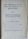 Sneyders de Vogel, K. - Enige opmerkingen over de kennis der oudheid in de Middeleeuwen. Groningen J.B. Wolters 1920