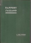 VUUREN, L. VAN - Rapport betreffende een algemeen onderzoek naar de sociaal-economische structuur van het district der Kamer van Koophandel en Fabrieken voor Salland