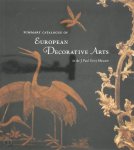 J. Paul Getty Museum, Gillian Wilson, Catherine Hess - Summary catalogue of European decorative arts in the J. Paul Getty Museum