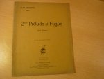 Barraine; Elsa - 2mes Prélude et Fugue pour orgue