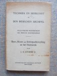Loebèr, J.A. - BEEN-, HOORN- EN SCHILDPADBEWERKING EN HET VLECHTWERK IN NEDERLANDSCH-INDIË
