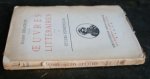 DELACROIX Eugène - Oeuvres littéraires. 2 delen: I. Études esthétiques. IIEssais