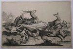 LAUWERS, CONRAD, - Dogs hunting deer