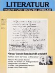 Pleij, H. e.a. (redactie) - Literatuur 90/1, tijdschrift over Nederlandse letterkunde