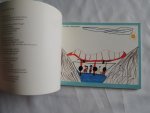 Gerritsen, Joke / Groen, Hannie / Mooij, Martin (samenstelling) Tekeningen leerlingen van de Prins Hendrikschool op het Noordereiland - Op de brug/ Gedichten van 52 deelnemers aan Poetry International over de Nieuwe Willemsbrug in Rotterdam of andere bruggen, rivieren en zeeën