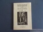 Coll. / Liliane Van Lierde (beeldhouwster). - Alice Nahon: gedenkboek over de plechtigheid naar aanleiding van de onthulling van het beeld van Alice Nahon op de campus van de Alice Nahonschool te Putte op 25 april 1990
