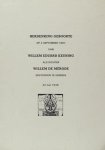 Mérode, Willem de - Joh. B. Woltjes - Herdenking geboorte (...) Willem de Mérode (...).