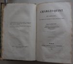 Mignet M - Charles-Quint Son abdication Son sejour et sa mort au Monastere de yuste