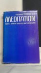 Rittelmeyer, Friedrich - Meditation. Zw?lf Briefe ?ber Selbsterziehung.