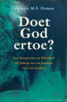 WHITEHEAD, A.N., OOMEN, P.M.F. - Doet God ertoe? Een interpretatie van Whitehead als bijdrage aan een theologie van Gods handelen.