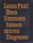 Boon, Louis Paul - 3 mensen tussen muren. Een roman in lino
