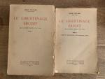 Pintard, René - Le libertinage érudit dans la première moitié du XVIIe siècle. 2 vols. (complete set).