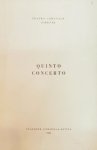 Firenze: - [Programmbuch] Quinto concerto diretto da Ettore Gracis. 25 luglio 1956 (Stagione sinfonica estiva 1956. 5 Concerto)