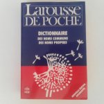  - Larousse De Poche ; Dictionnaire des noms communs des noms propres