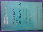 Steiner, Rudolf; Hagemann, Dr. Ernst (zusammengestellt und bearbeitet von) - Vom Wesen des Musikalischen. Arbeitsmaterial zum Studium der Geisteswissenschaft Rudolf Steiners