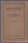 Regenboog, H.J. - Dactyloscopie, het Amsterdamsche systeem