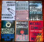 Connelly, Michael - diverse titels van Michael Connelly: Angels Flight; Blood Work; City of Bones; A Darkness more than Night;The Poet; Trunk Music