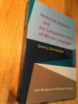 Dimmendaal, Gerrit J - Historical Linguistics and the Comparative Study of African Languages