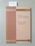 Lindlar, Heinrich (Hrsg.): - Wolfgang Fortner. Eine Monographie. Werkanalysen, Aufsätze, Reden, Offene Briefe 1950 - 1959 : (Kontrapunkte, Schriften zur deutschen Musik der Gegenwart) :