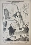 Braakensiek, Johan (1858-1940) - [Original lithograph/lithografie by Johan Braakensiek] De laatste toer van den Amsterdamschen Wethouder van Publieke Werken, 4 October 1896, 1 pp.