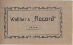 N. N. ( Anoniem ) - Walther`s Record ( D. R. G. M. )  Voorbeeldboekje bouwdoos hout.
