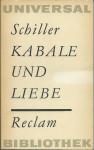 Schiller, Friedrich - Kabale und Liebe