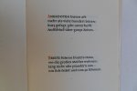 Schumacher. Hans - Kleines Inventar dessen, was unter dem Namen Buch gedruckt, verlegt und zum Kaufe angeboten wird, in alphabetische Reihenfolge. [ Genummerd ex. 469 / 500 ].