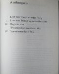 Clerck,  de Walter - Nijhoffs Zuidnederlands woordenboek