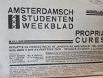 Bomans, Godfried e.a. - Amsterdamsch Studenten Weekblad Propria Cures jaargang L Nr 5, 15 oct. 1938