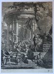 Richard van Orley II (1663-1732) - Antique print, etching and engraving | Wedding of Amaryllis and Mirtillo, published 1690-1700, 1 p.