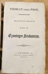  - Vindicat atque polit. Mengelingen door de Groninger Studenten. [EERST BOEK-UITGAVE VINDICAT]